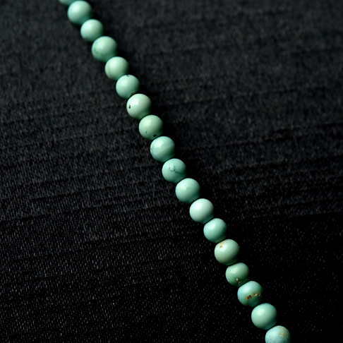 3.5mm中高瓷蓝绿绿松石多圈手串--绿松石-B22J517I07013
